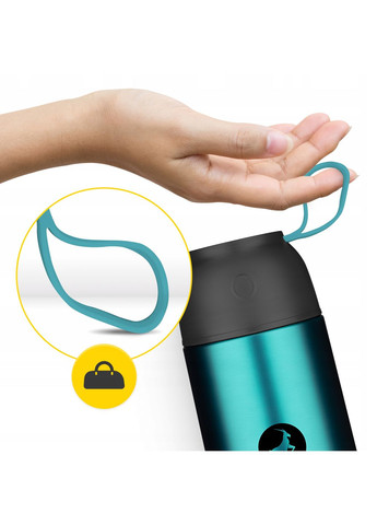 Термос для їжі 0.72 л з ложкою Blue () Mountain Goat P-5905973406963 (367107828)