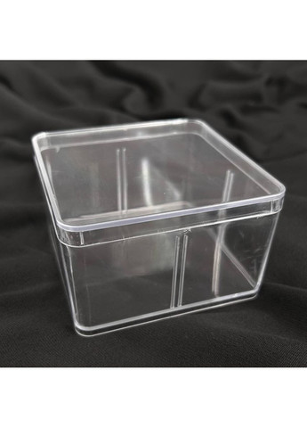 Пластикова тара 9x9x5.5 см (контейнер, органайзер) для рукоділля та шиття Plus-plus (354795252)
