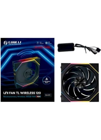 Кулер корпусный Uni Fan TL WIRELESS Reverse 120-1 Black (G99.12RTL1W1B.00) Lian Li (341485327)