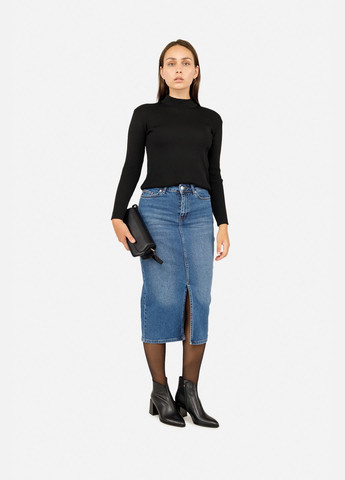 Женский гольф с длинным рукавом цвет черный CB-00255836 Yuki (314909678)