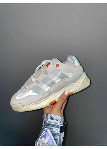 КРОСІВКИ ЖІНОЧІ ADIDAS NITEBALL BEIGE ORANGE АДІДАС НАЙТБОЛ No Brand бежеві демісезони (367173033)