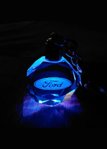 Брелок автомобільний на ключі Форд автобрелок з логотипом Ford з підсвіткою (R050878) GF (360768325)