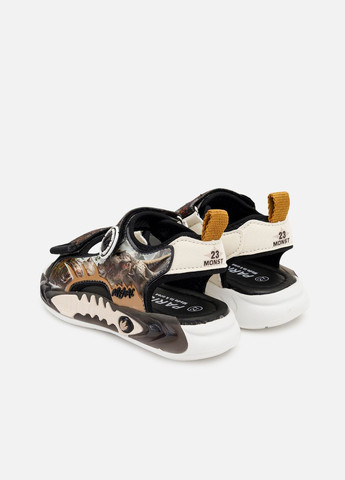 Хаки босоножки для мальчика, на каблуке цвет хаки цб-00266334 No Brand