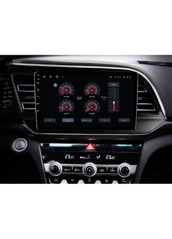 Автомагнітола T6009-ADF/H PRO MAX для Hyundai Elantra 6 (AD) 2018-2020 Gazer (323106498)