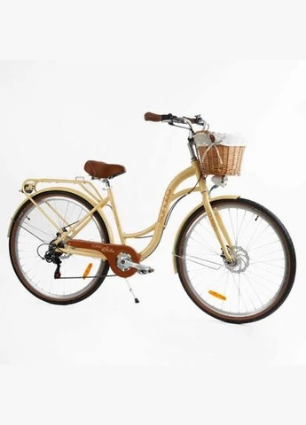 Велосипед міський Sonata + КОШИК Corso (369786866)