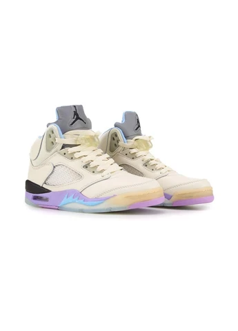 КРОССОВКИ ЖЕНСКИЕ NIKE AIR JORDAN 5 RETRO DJ KHALED PEACH НАЙК АИР ДЖОРДАН ОРАНЖЕВЫЕ No Brand оранжевые демисезоны (391950435)