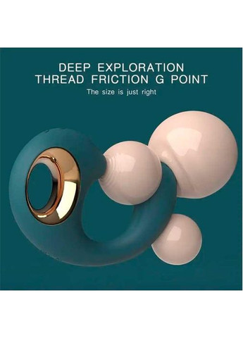 Клиторальный вакуумный вибростимулятор Dolphine Licker Vibe зеленый — Вибраторы No Brand (366892045)