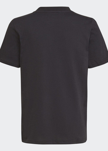 Черная демисезонная футболка adicolor adidas