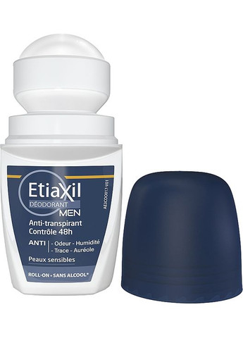 Антиперспірант кульковий, чоловічий Men Antiperspirant Deodorant Protection 48H Roll-on 50ml (1001796-35020) Etiaxil (368629255)