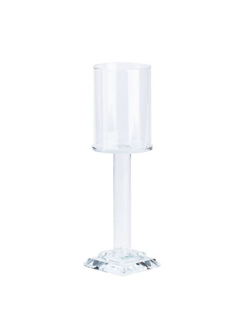 Підсвічник скляний Cylinder 23 см TS Kitchen (323160103)