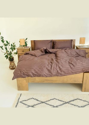 Постільна білизна Tiare сатин страйп - 77 полуторна Viluta (332980829)