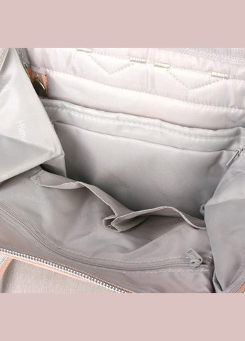 Рюкзак жіночий водостійкий текстиль 17л на 1 відділення розмір 28×40×17 см 1881-20 USB персиковий Himawari (314808771)