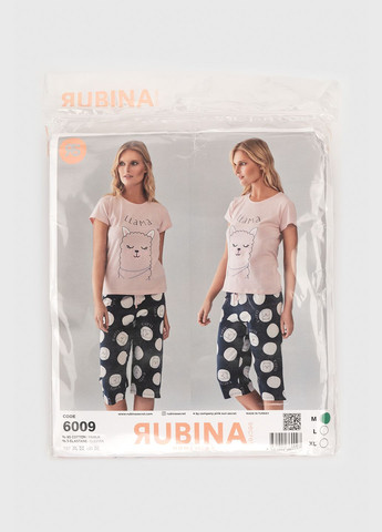 Комбинированная всесезон пижама Rubina