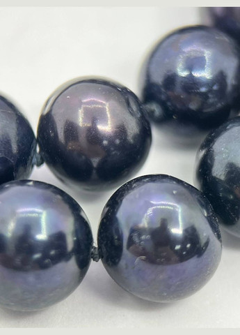 Намиста перли 42 см Чорний 11705 No Brand (311686509)