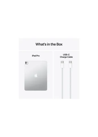 Планшет iPad Pro 11" M5 Wi‑Fi 256GB with standard glass - Silver (MDWL4TY/A) Apple iPad Pro 11" M5 Wi‑Fi 256GB with standard glass - (406870821)