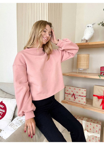 Пудровый женский свитшот Avanti однотонный (362894655)