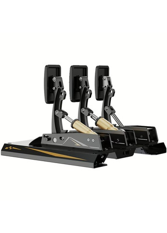 Комплект педалей CRP2,USB, тензодатчик 200кг, карбонова підставка, чорний MOZA (370618368)