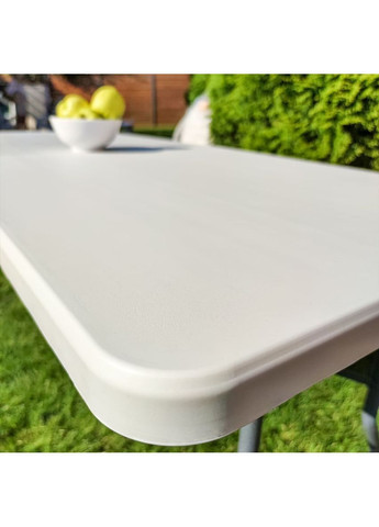 Складний стіл 182х74х74см Білий StickerWall-SW-00001605 IKI (370563898)