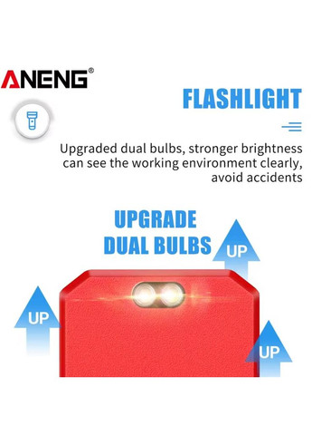 Цифровий мультиметр 620A TrueRMS Автодіапазон 6000 відліків Red Aneng (341324922)
