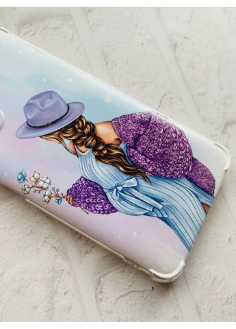 Чохол з потовщеними кутами на Xiaomi Redmi Note 8 Pro:: В очікуванні хлопчика (принт 222) Creative (360709920)