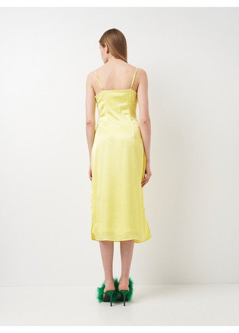 Жовтий коктейльна сукня Missguided однотонна