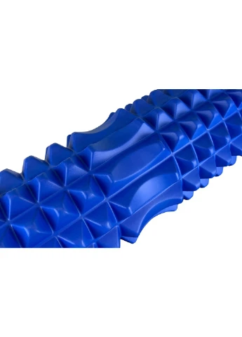 Массажный ролик Grid Roller 33 см v.1.2 с заглушками с двух сторон ( ) EasyFit (362440671)
