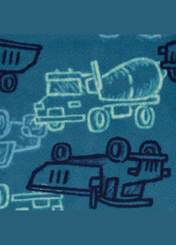 Комбинированная зимняя пижама для мальчика на флисе 88-93 см (2r858510_2t) Carter's