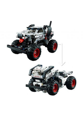 Конструктор Technic Monster Jam Monster Mutt Dalmatian 244 детали (42150) Lego (281425423)