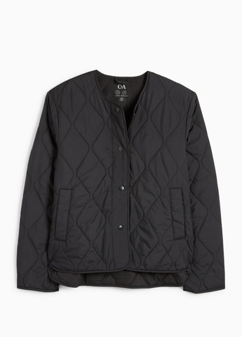 Черная демисезонная куртка C&A