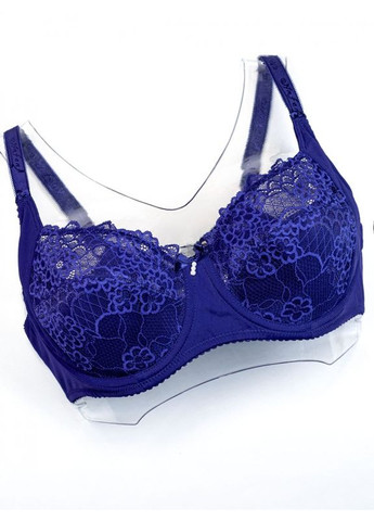 Синий бюстгальтер bl2-765 синий ISSA PLUS кружево