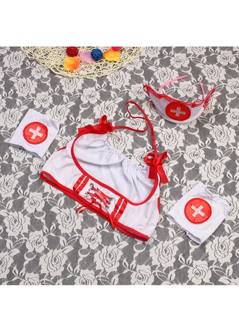 Сексуальный костюм медсестры. Качественный игровой костюм медсестры. Эротический костюм медсестры для секса China (360863114)