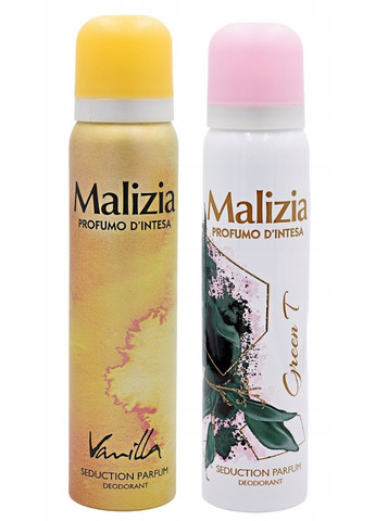 Дезодорант парфумований Vanilla Deodorant 100 мл Malizia (369717754)