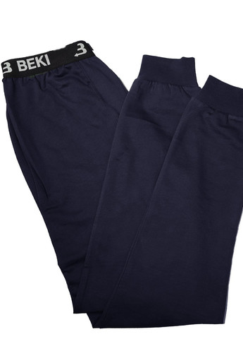 Підштаники чоловічі теплі на флісі бавовна Узбекистан синій BEKI (369766328)