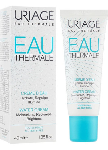 Легкий зволожувальний крем Eau Thermale Creme D'Eau 40ml (315625-1126) Uriage (368603071)