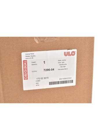 Ліхтар задній MB E-class (W211) 02-08 (R) Avantgarde 7296-04 (opt-om) ULO (345765114)