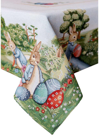 Гобеленова скатертина на стіл Лужайка Прованс (326807397)