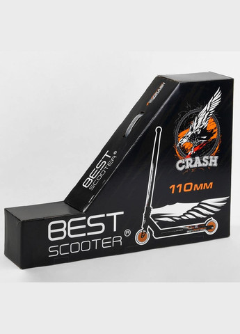 Трюковой самокат из серии - "CRASH" - 65640 HIC-система. Пеги, алюминиевый диск и противень Best Scooter (289978939)