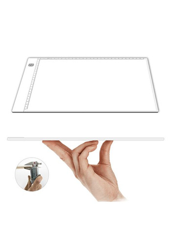 Световой планшет формата А4 с измерительной шкалой для копирования изображений Magical Science (322635126)