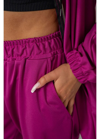 Спортивний костюм жіночий, колір малиновий, 238R114-1 Ambra (350880958)