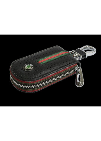 Ключниця, шкіряна автоключниця з логотипом СУБАРУ (чорна 21007) Subaru (360949211)