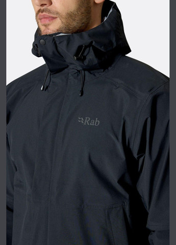 Мембранная куртка мужская Firewall Jacket, Black, Rab (348419125)