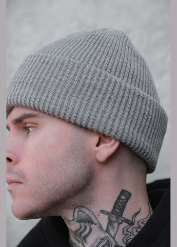 Чоловіча подовжена шапка біні докер Dominic Without (308025188)