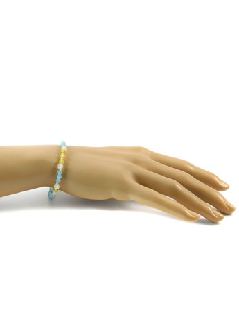 Браслет "Золота воля" Адуляр, Кварц, Циркон 19 Fursa fashion (322313408)