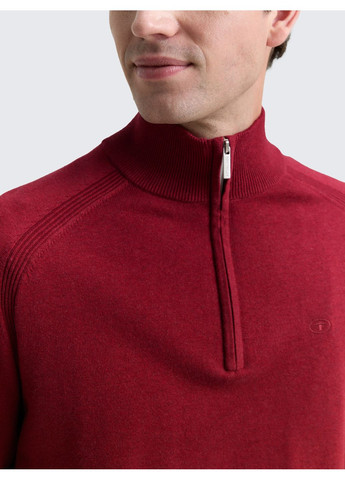 Красный демисезонный свитер Tom Tailor