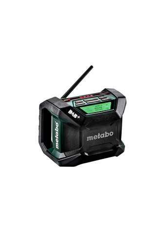 Акумуляторний радіоприймач для будівельного майданчика R 1218 DAB + BT, 12 V/14.4 V/18 V/230 V, АМ/FM/DAB/Bluetooth (Me Metabo (263434617)