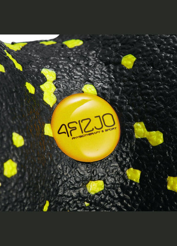 Масажний м'яч подвійний EPP DuoBall 08 Black/Yellow (P-5907222931301) 4FIZJO (315720323)
