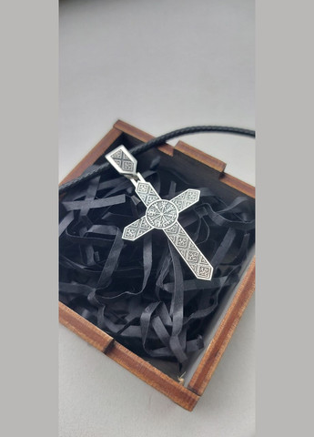 Хрестик срібло 925 проби Вегвізир з компасом No Brand (328599318)