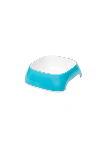 Пластиковая миска для собак и кошек Glam Extra Small Light Blue Bowl голубая 200 мл 71208015 Ferplast (269696845)