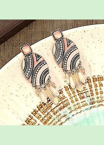 Сережки акцентная бижутерия в стиле Бохо No Brand (331621047)