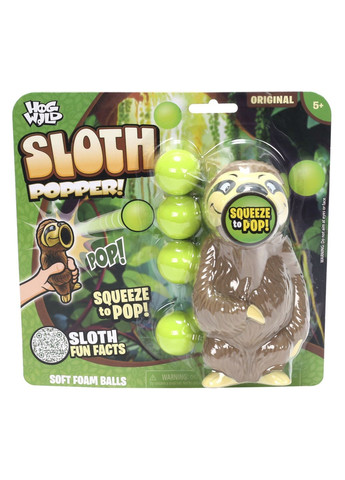 Игрушка «Стреляющий зверек. Ленивец» цвет разноцветный CB-00287062 Hog Wild (365411409)